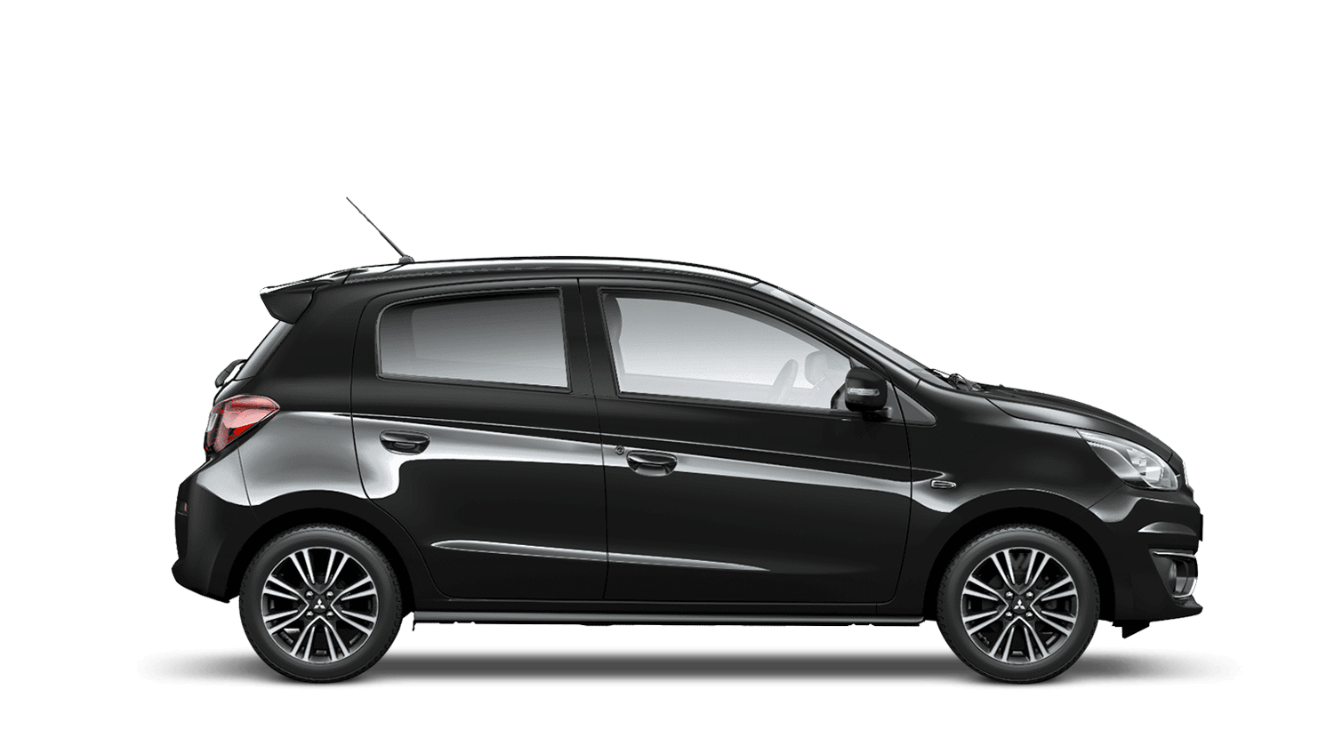 Cosmos Black Mitsubishi Mirage