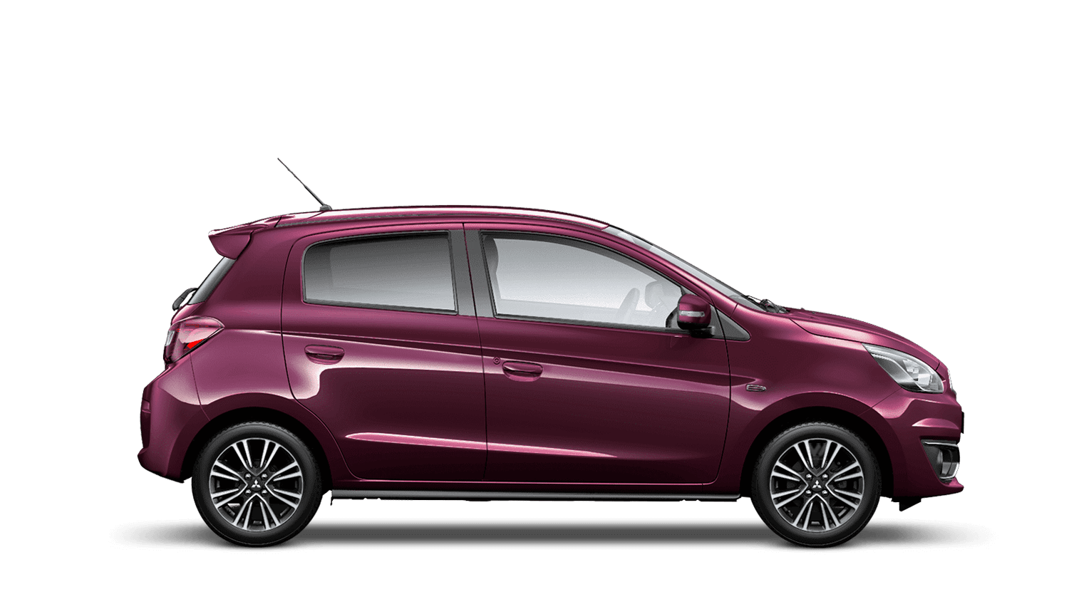 Purple Berry Mitsubishi Mirage
