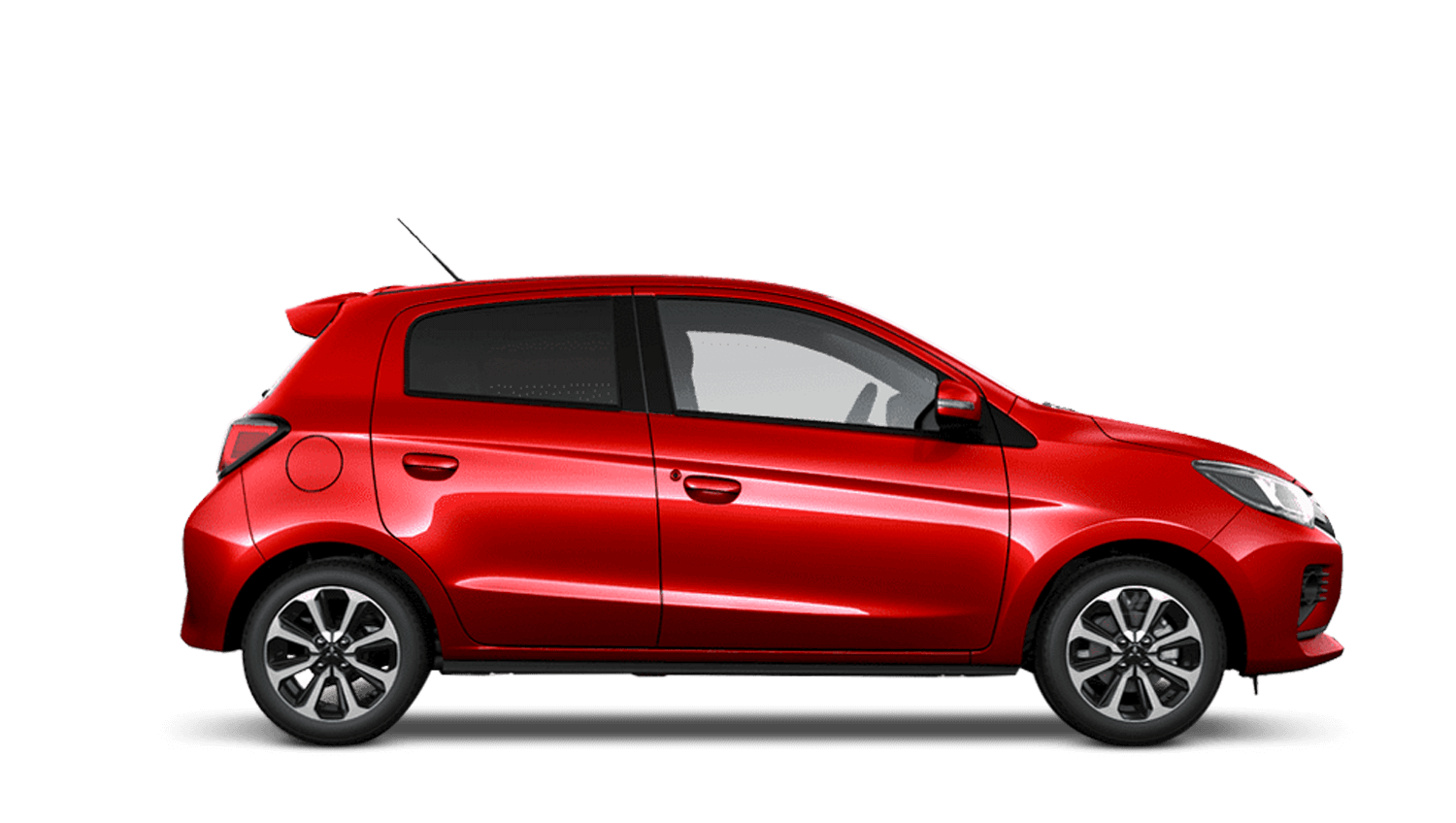 Red Metallic New Mitsubishi Mirage