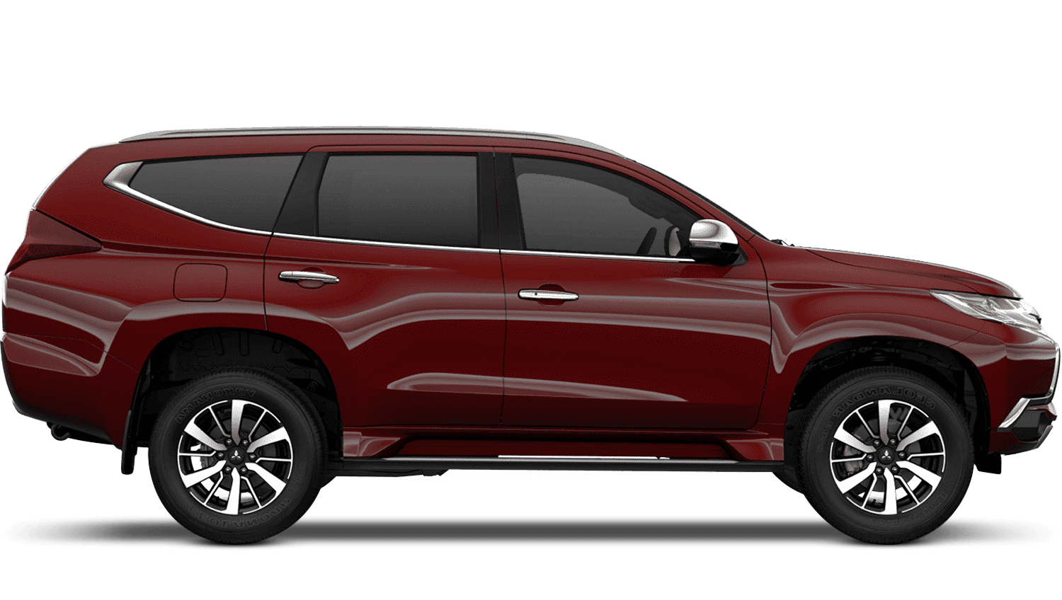 Imperial Red (Pearl) Mitsubishi Shogun Sport