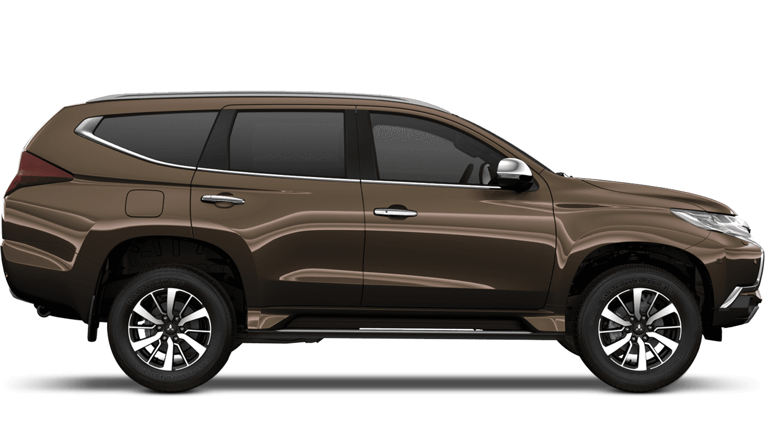 Deep Bronze (Metallic) Mitsubishi Shogun Sport