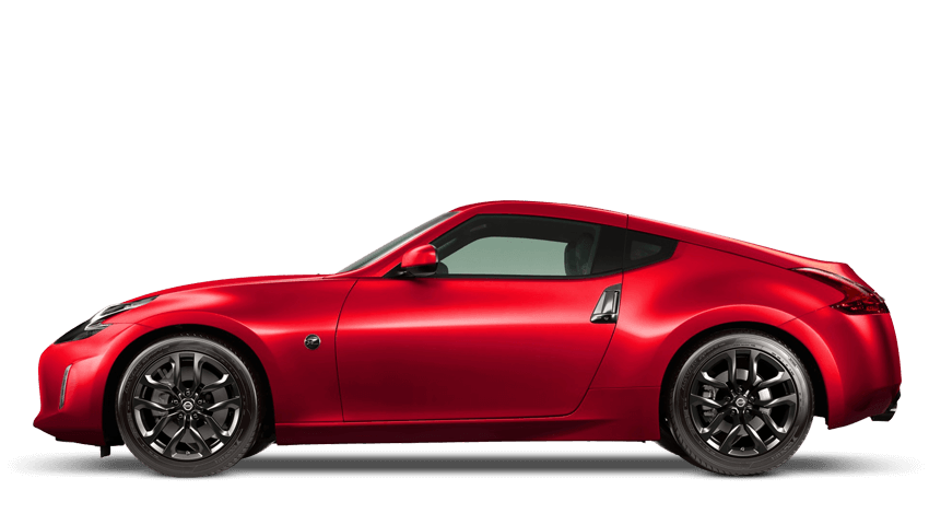 Vibrant Red Nissan 370z