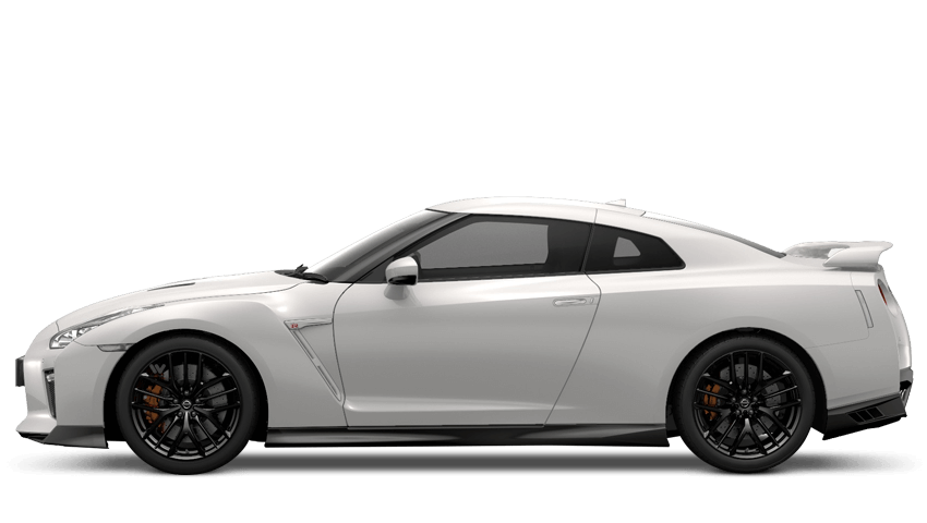 Storm White Nissan Gt R