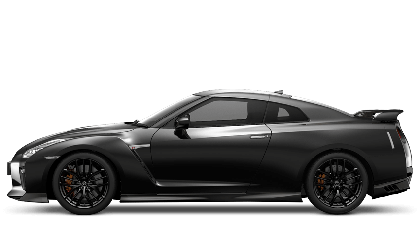 Pearl Black Nissan Gt R