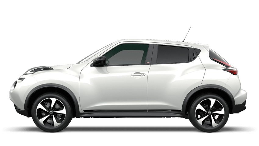 Storm White Nissan Juke