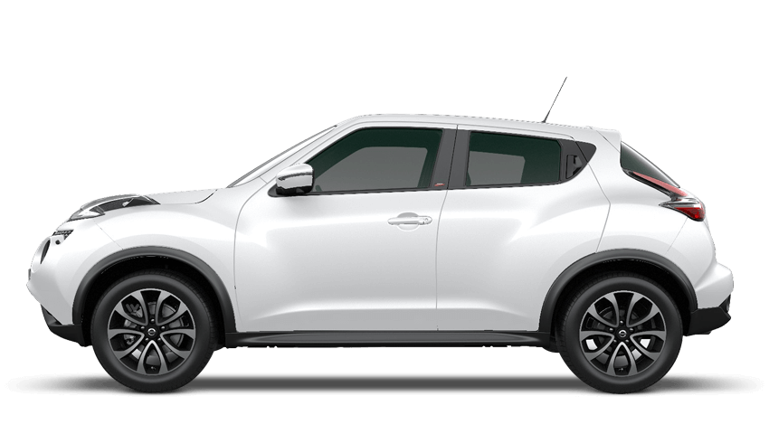 Arctic White Nissan Juke
