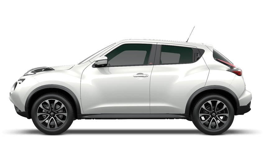 Storm White Nissan Juke