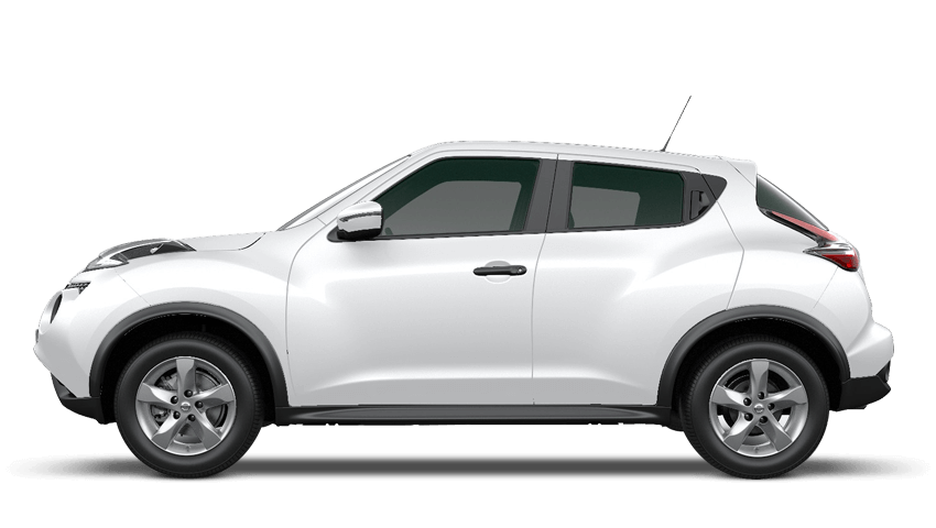 Arctic White Nissan Juke