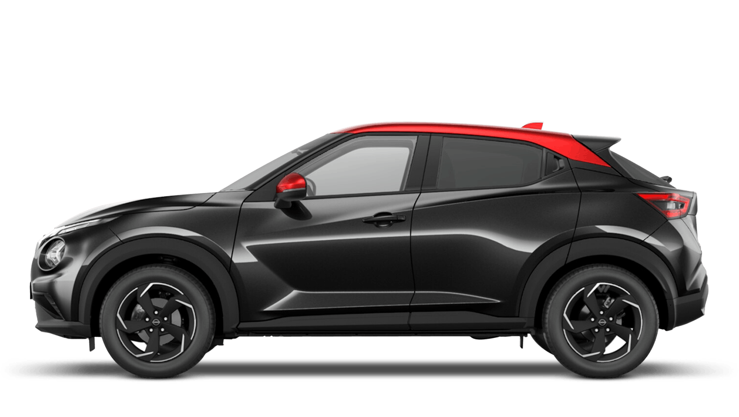 Pearl Black with Fuji Sunset Red Roof Next Generation Nissan Juke