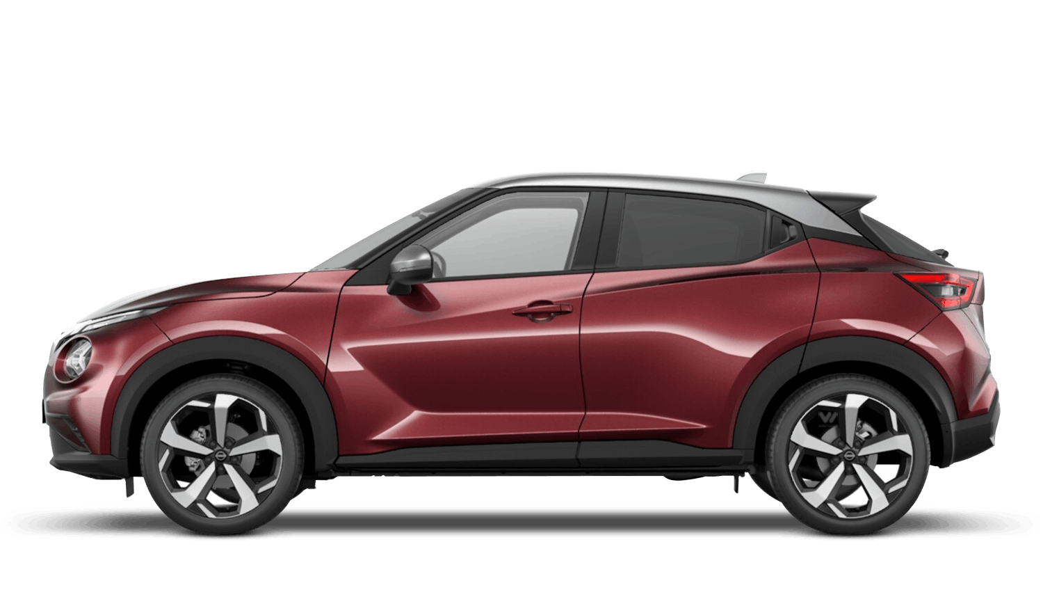 Burgundy with Blade Silver Roof Next Generation Nissan Juke