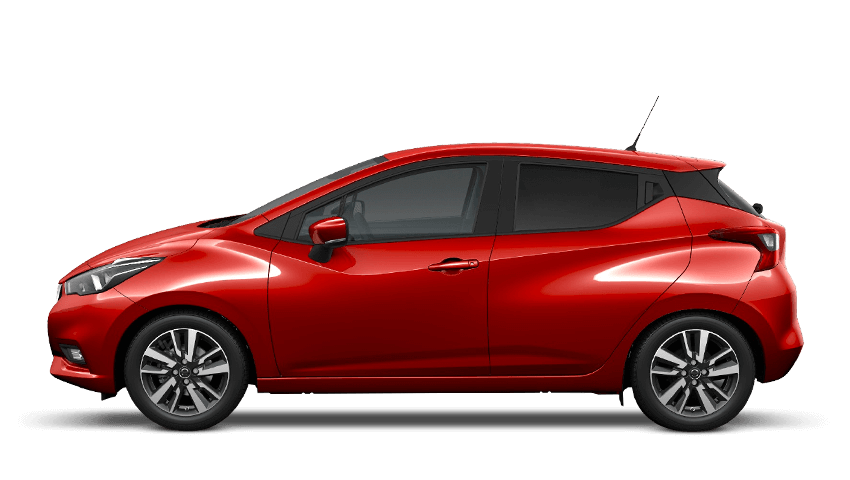 Passion Red Nissan Micra