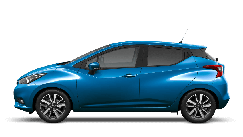 Power Blue Nissan Micra