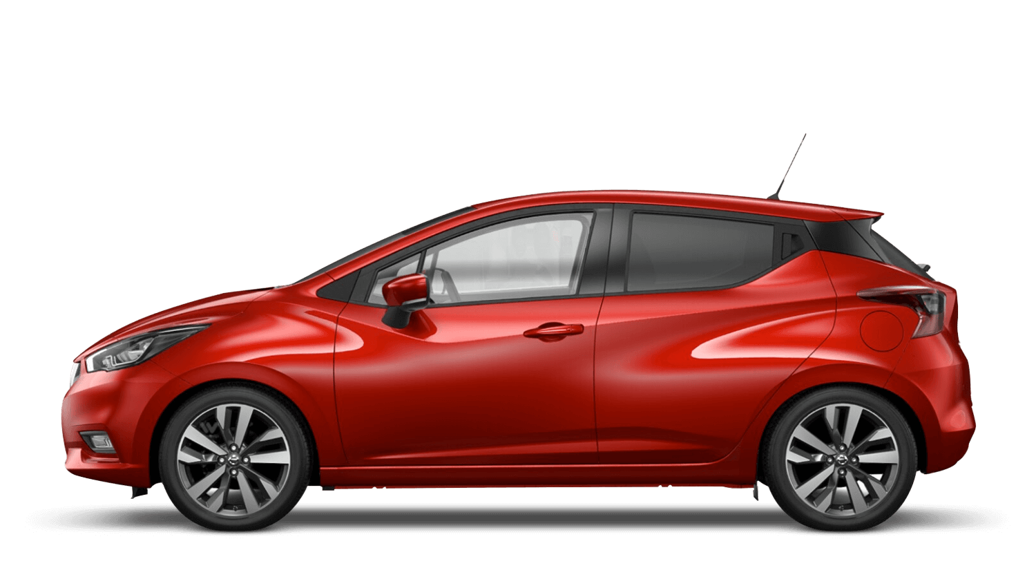 Passion Red Nissan Micra