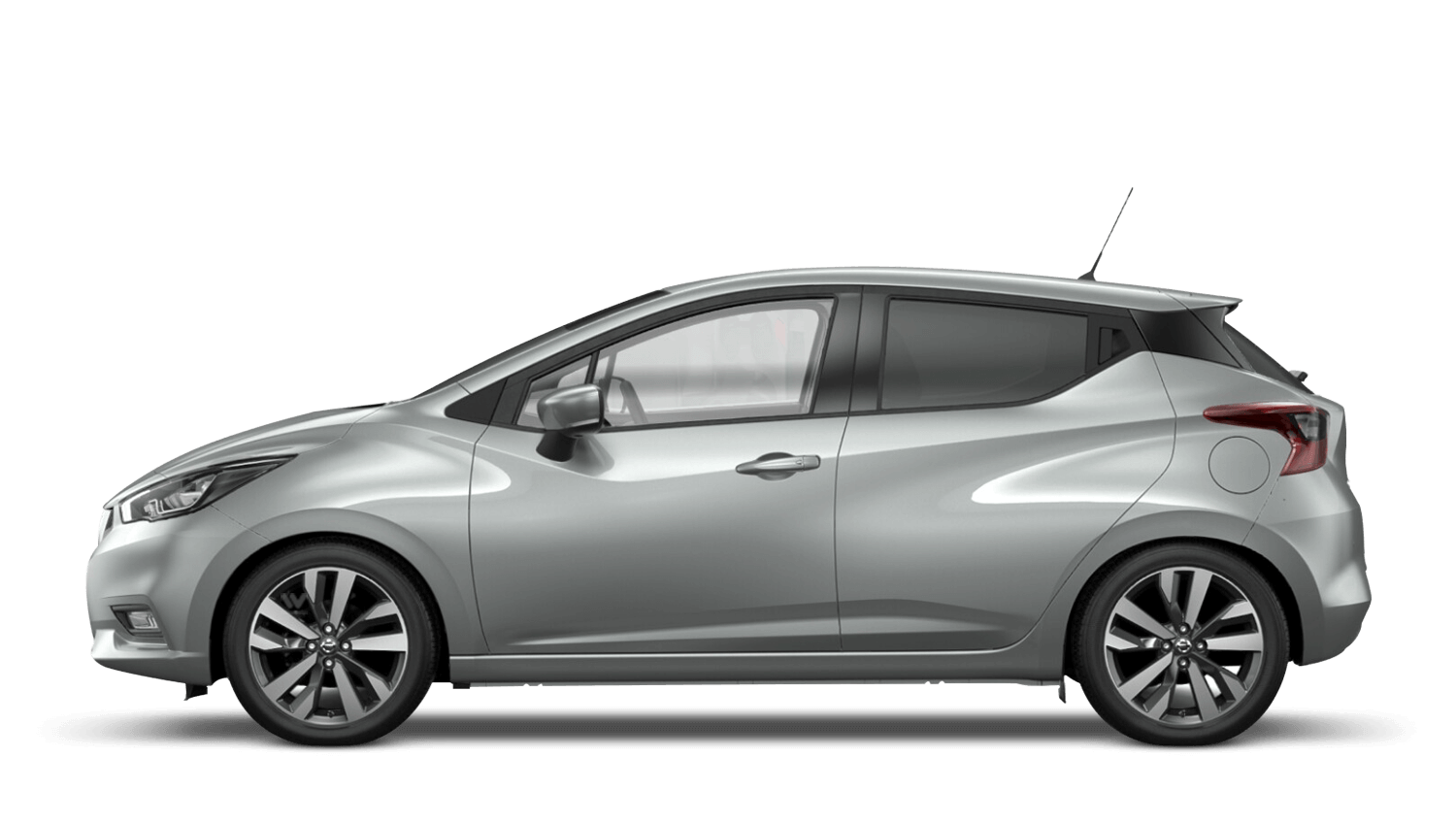 Platinum Silver Nissan Micra