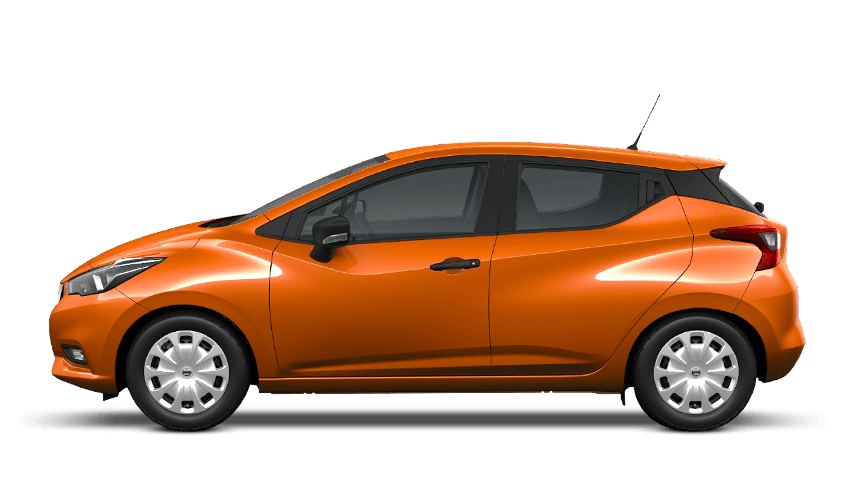 Energy Orange Nissan Micra