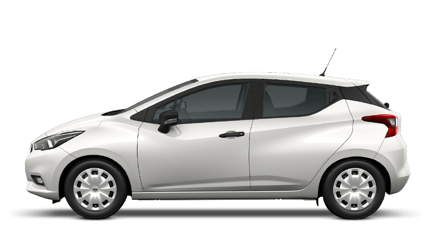 Glaze White Nissan Micra