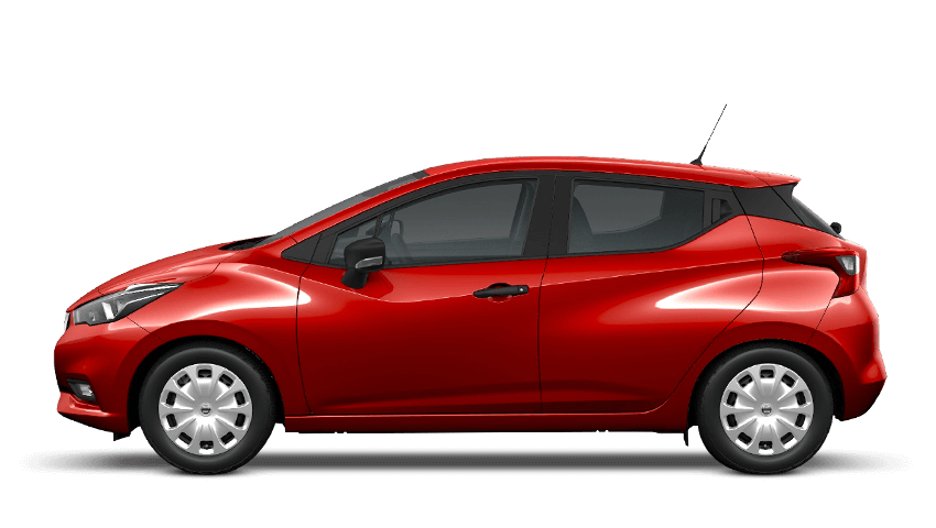 Passion Red Nissan Micra