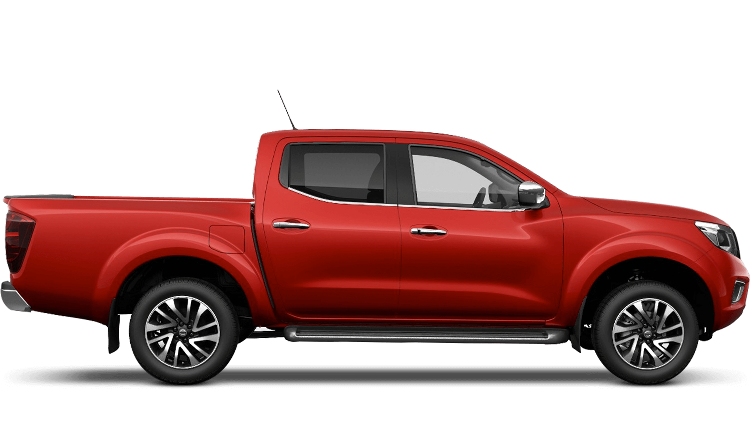 Flame Red Nissan Navara