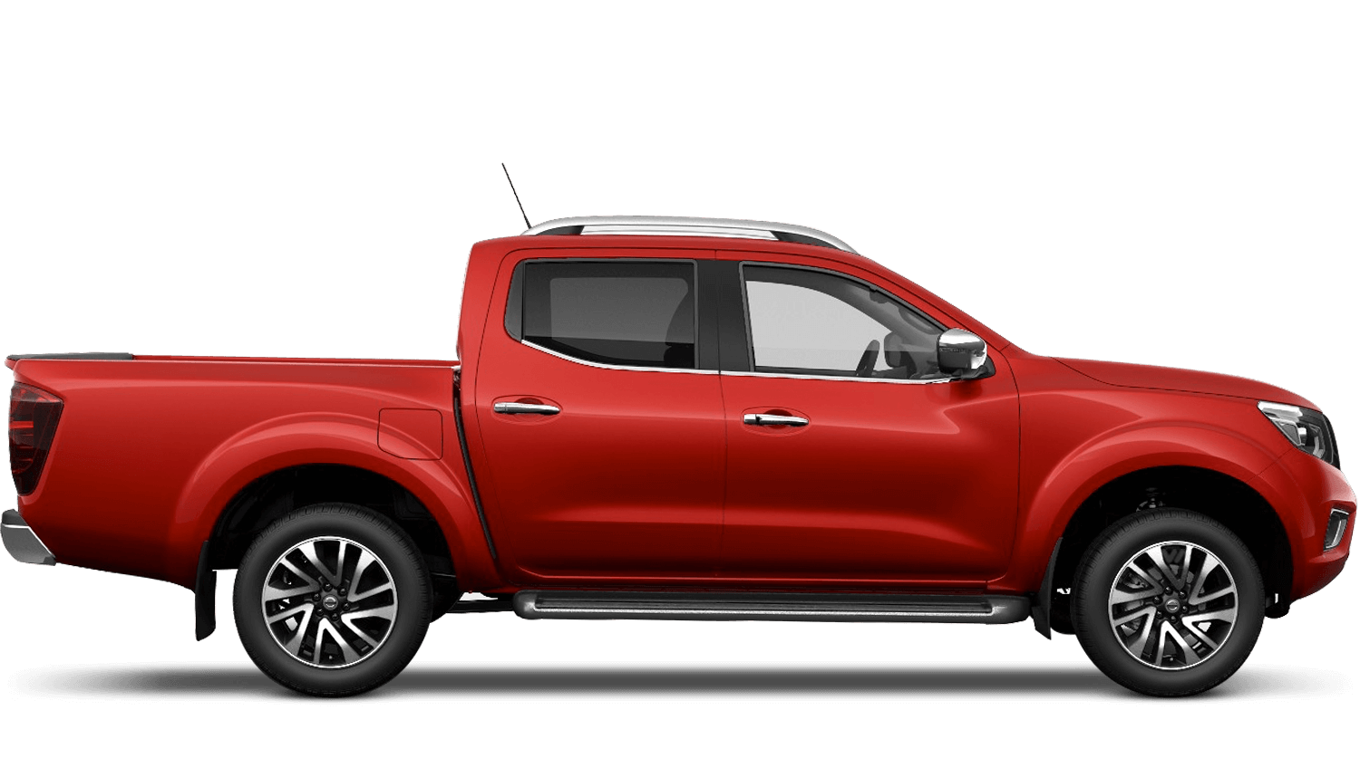 Flame Red Nissan Navara