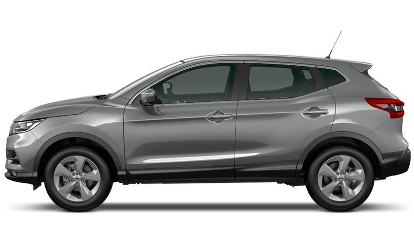 Gun Metallic Nissan Qashqai
