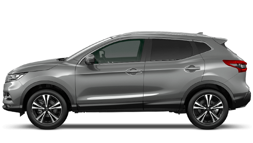Gun Metallic Nissan Qashqai