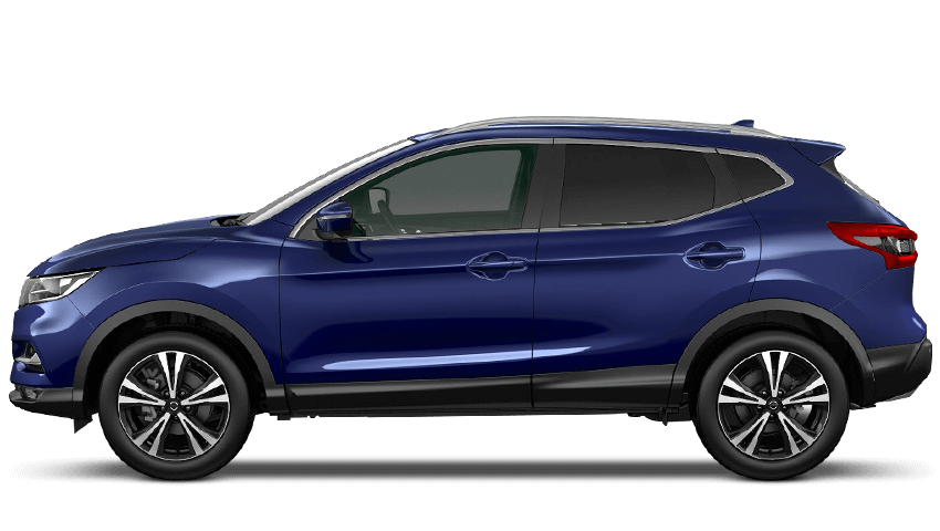 Ink Blue Nissan Qashqai