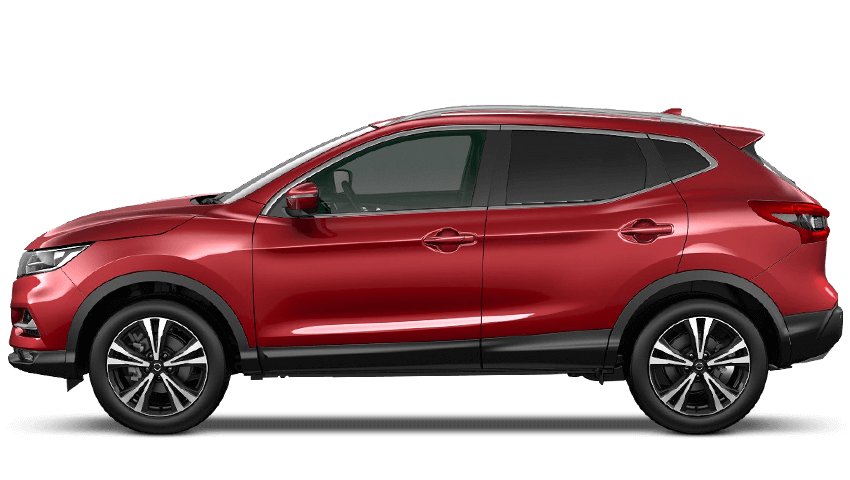 Magnetic Red Nissan Qashqai