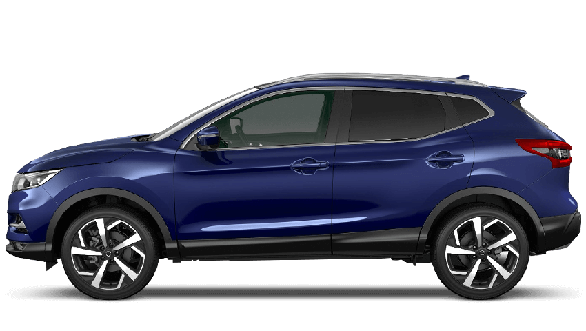 Ink Blue Nissan Qashqai