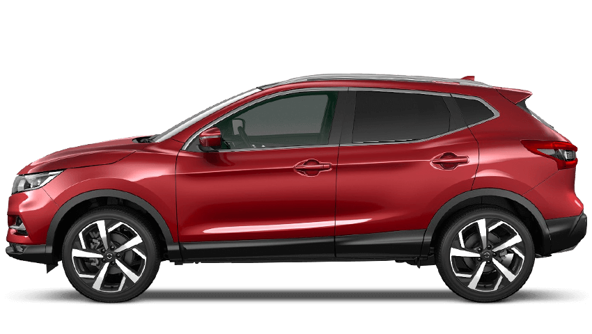 Magnetic Red Nissan Qashqai