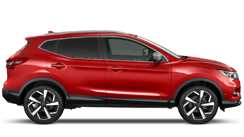 Flame Red Nissan Qashqai