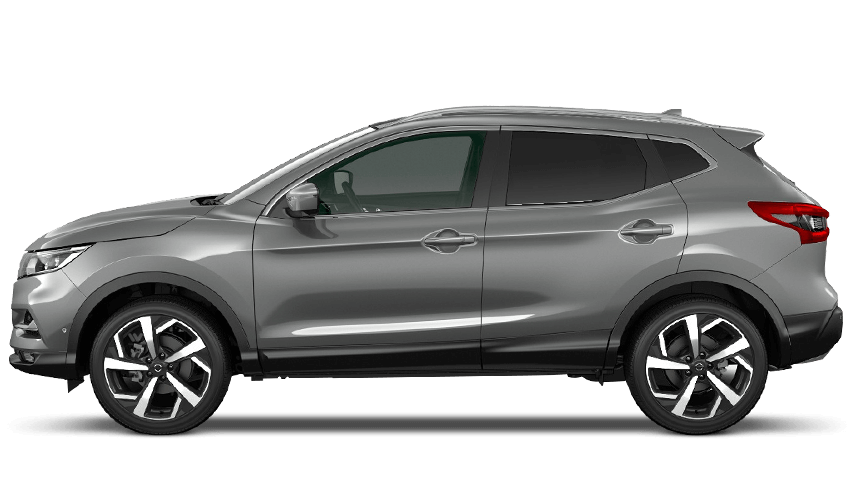 Gun Metallic Nissan Qashqai