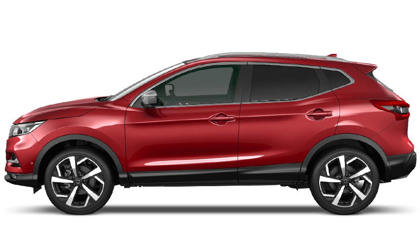 Magnetic Red Nissan Qashqai