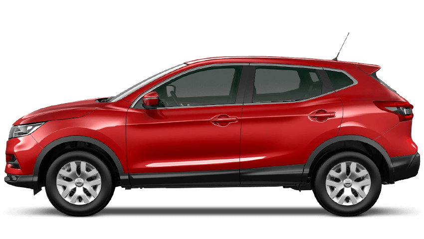 Flame Red Nissan Qashqai