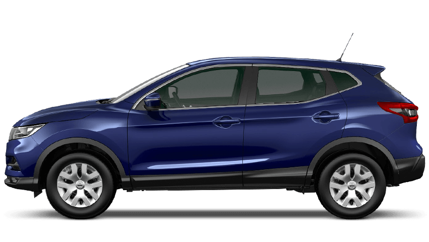 Ink Blue Nissan Qashqai