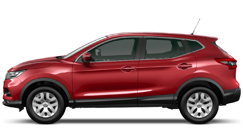 Magnetic Red Nissan Qashqai