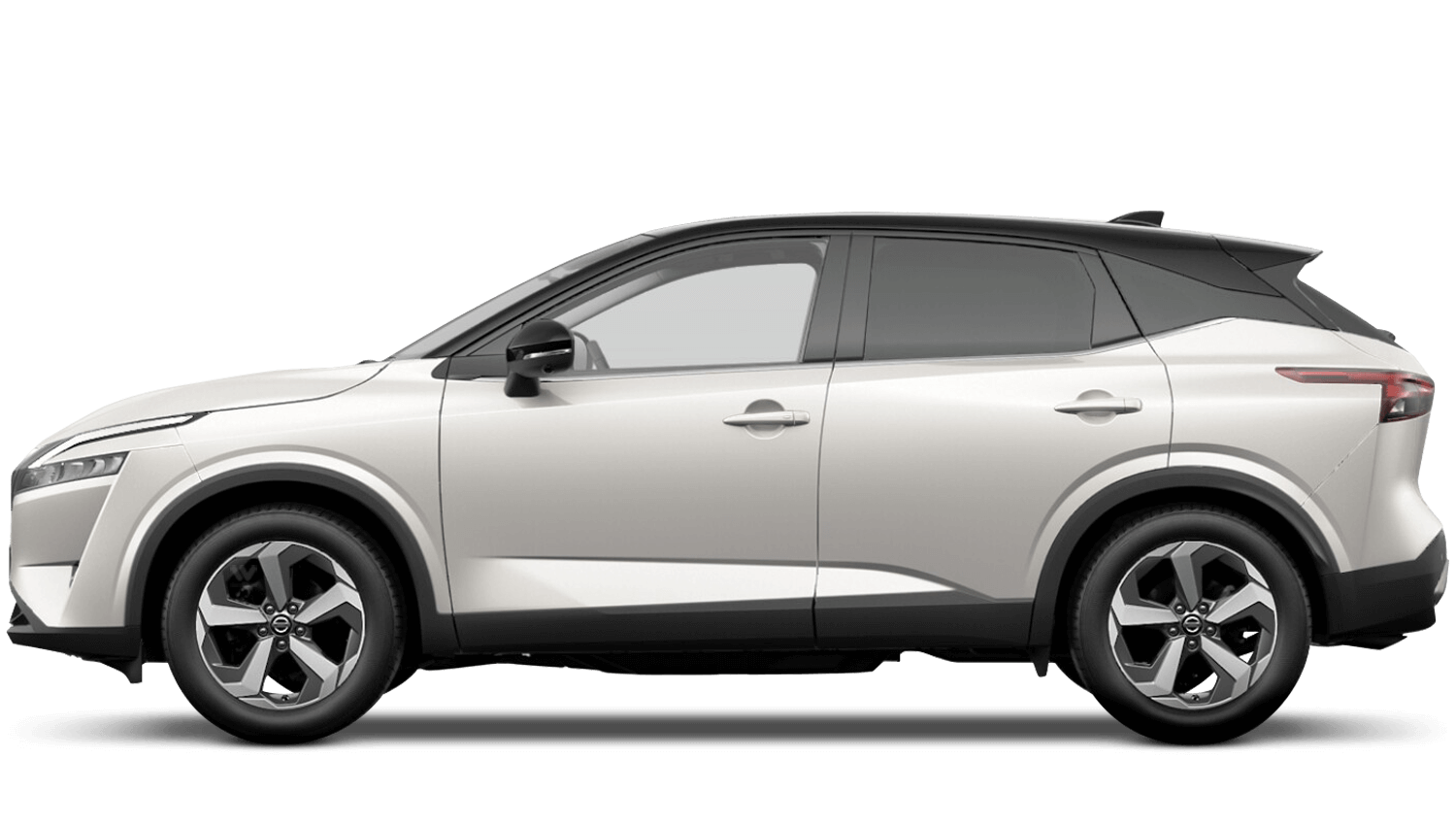 Pearl White Pearl Black Roof All-New Nissan Qashqai