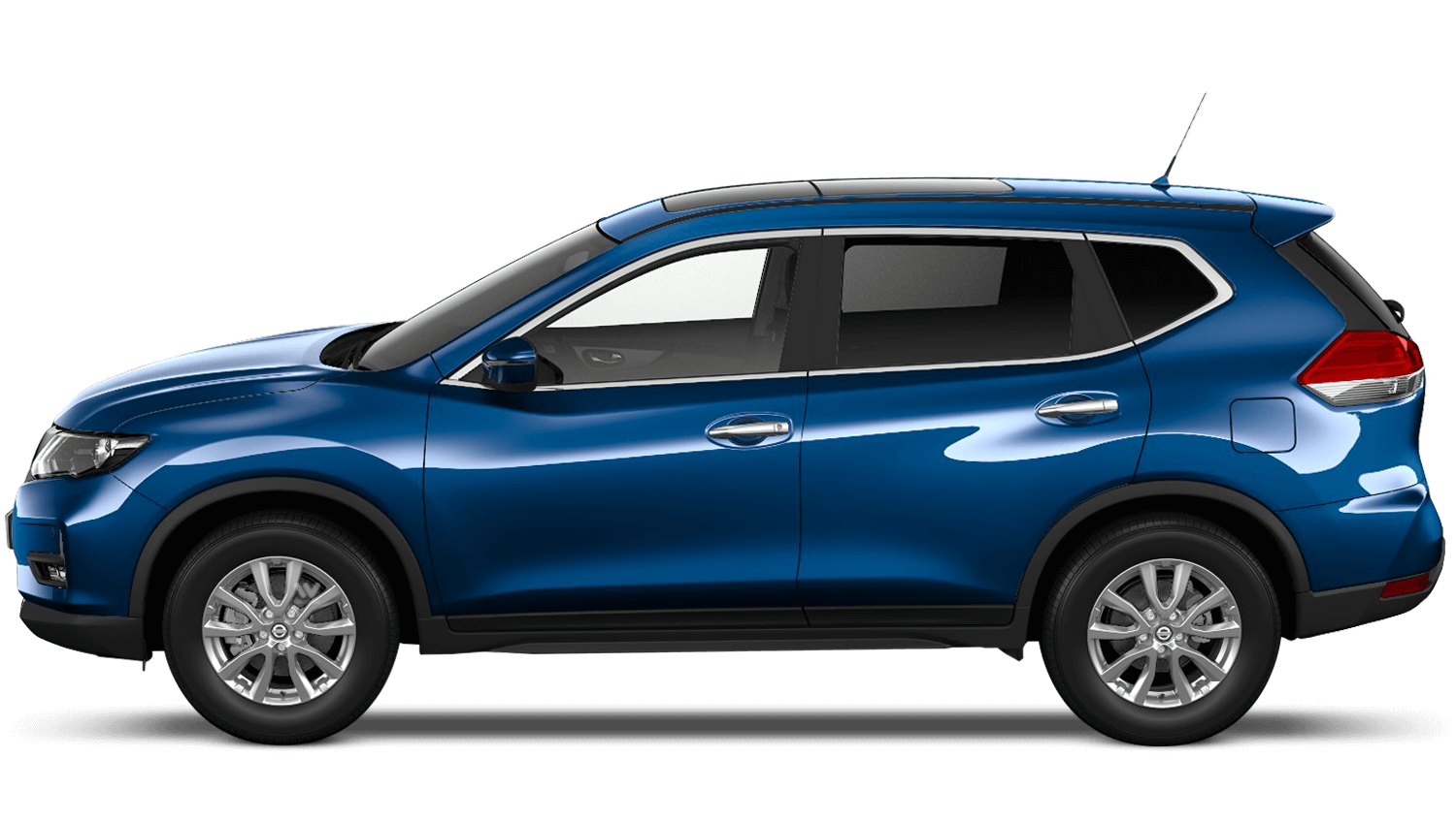 Sapphire Blue Nissan X Trail