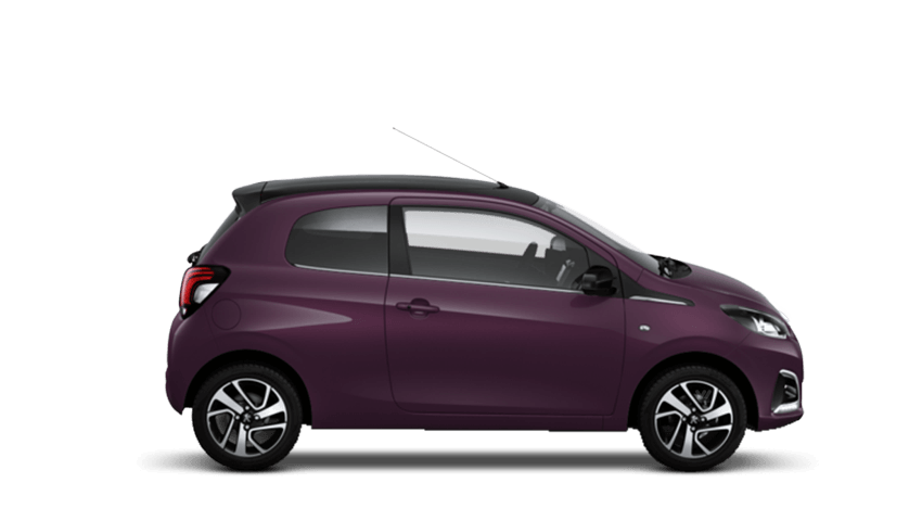 Purple Berry Peugeot 108