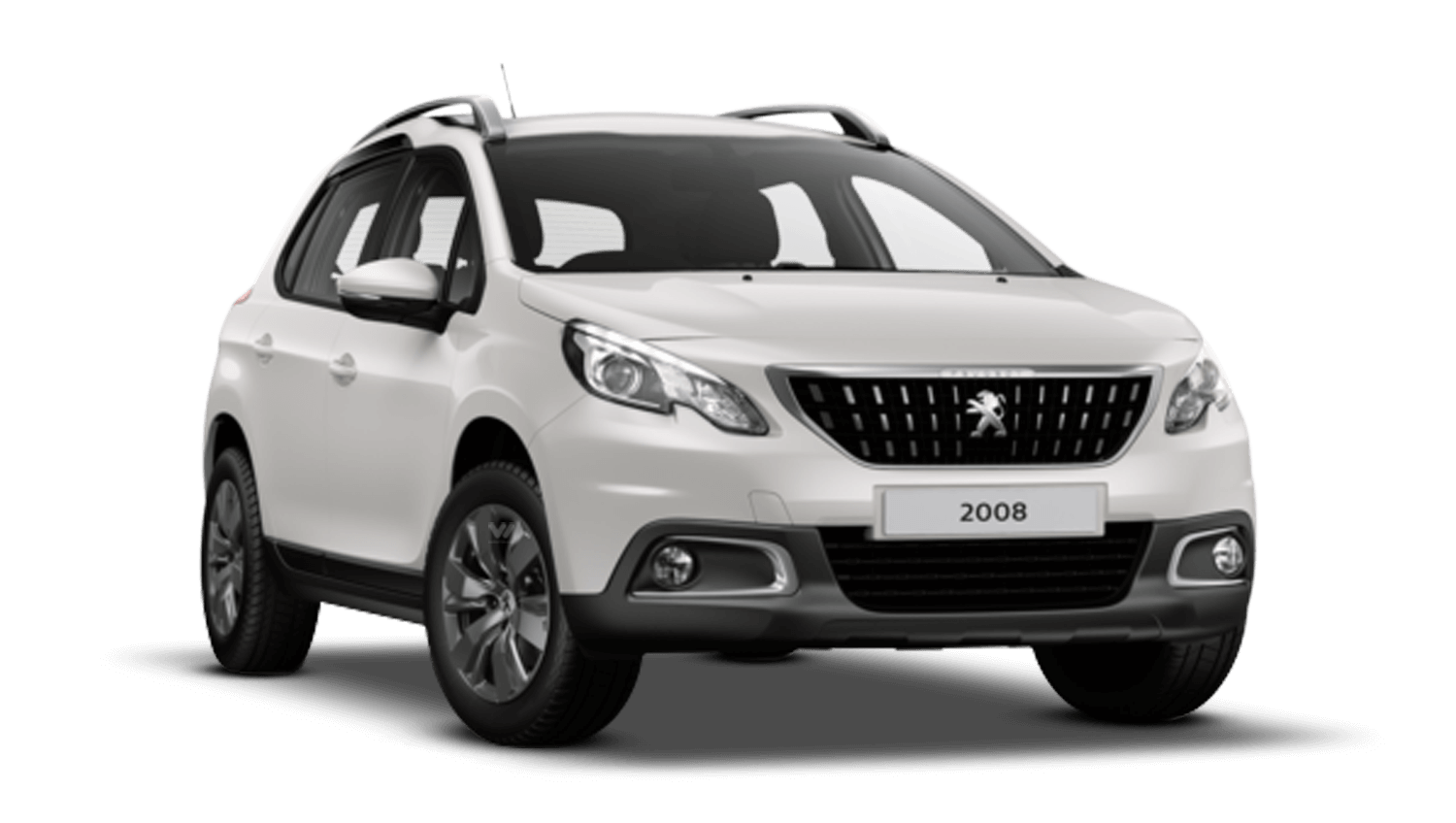 Pearlescent White Peugeot 2008 Suv