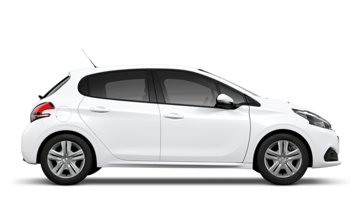 Bianca White Peugeot 208