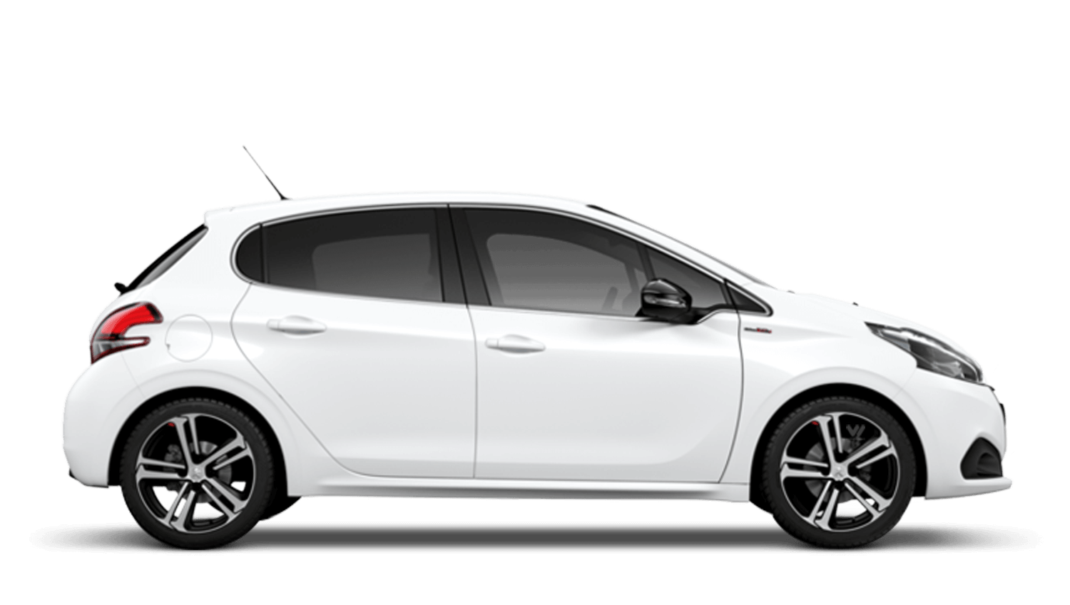 Bianca White Peugeot 208