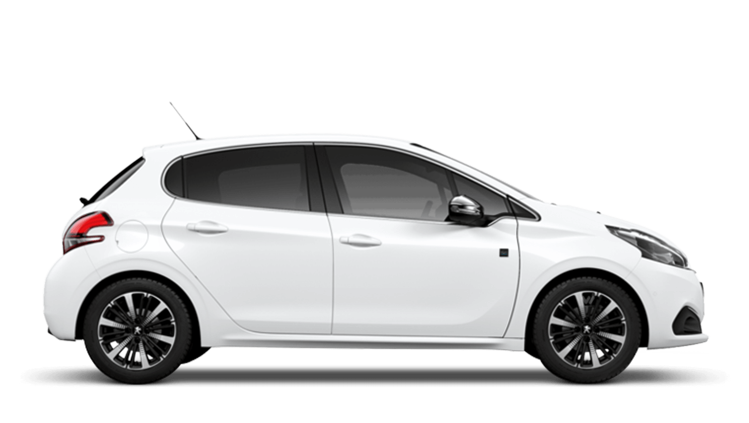 Bianca White Peugeot 208