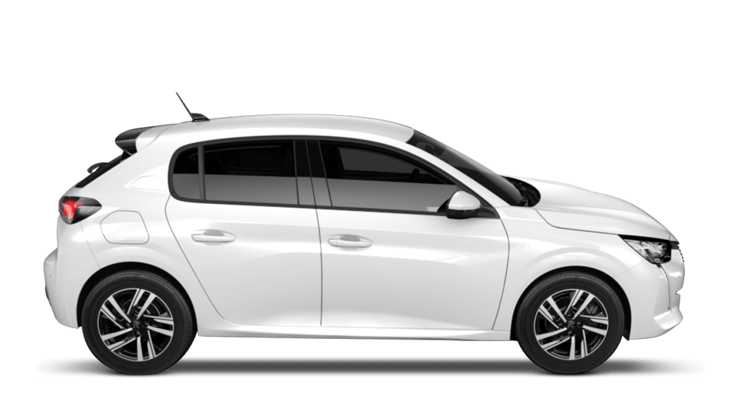 Bianca White Peugeot 208