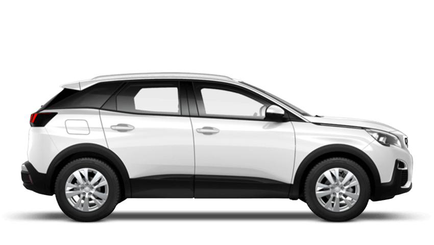 Bianca White Peugeot 3008 SUV