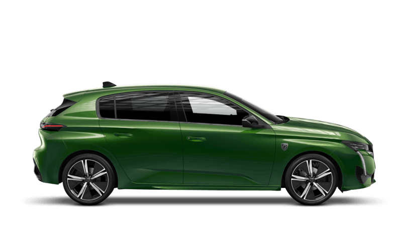 Olivine Green Peugeot 308