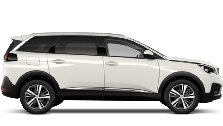 Pearlescent White Peugeot 5008 SUV