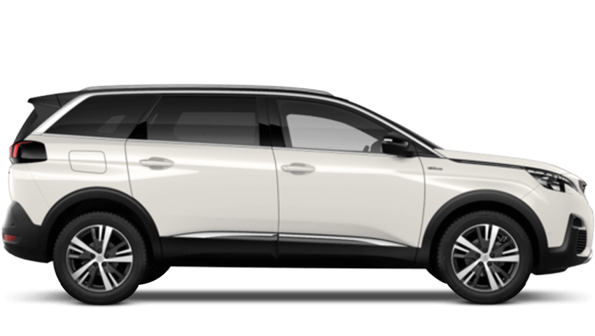 Pearlescent White Peugeot 5008 SUV