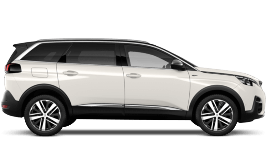Pearlescent White Peugeot 5008 SUV