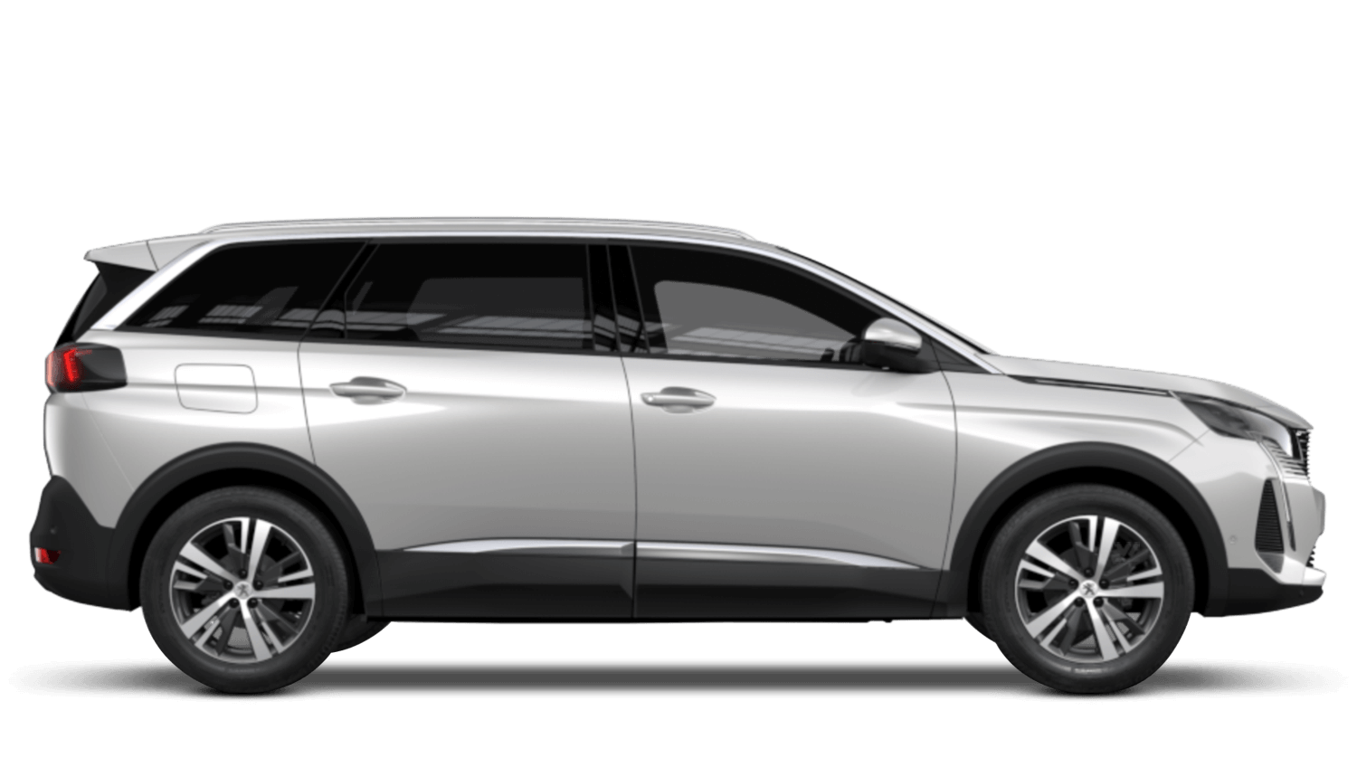 Pearlescent White Peugeot 5008