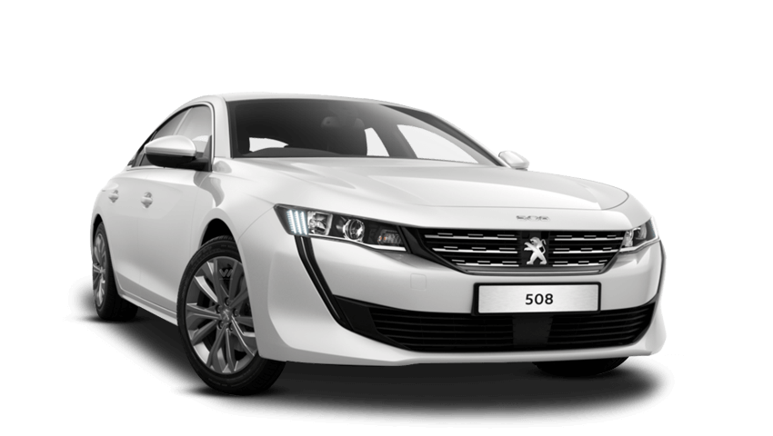 Pearlescent White Peugeot 508 Fastback